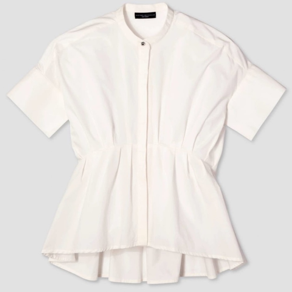 *NWT* Victoria Beckham Poplin Blouse